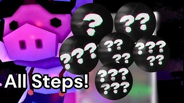How to Collect All 6 SECRET BADGES in PIG 64! (ALL STEPS)