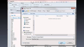 MakeCAP ECOCompare - Report OrCAD Capture Property Changes