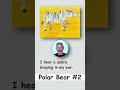 Part-2 "Polar Bear, Polar Bear, What Do You Hear?" #SHORTS - しろくまくん なにがきこえる？ - ブライアン先生の英語絵本読み聞かせ