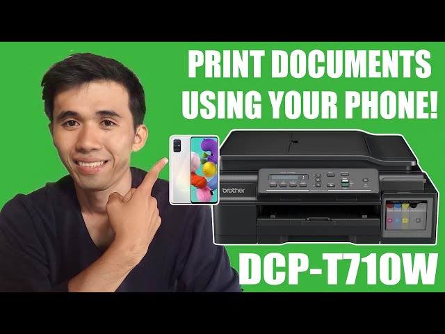 Seedling shake Battleship CONNECT YOUR PHONE WITH YOUR BROTHER PRINTER DCP-T710W 2021 | Amr Tv -  YouTube