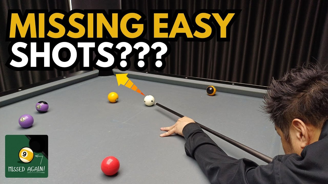 Why I Miss Easy Shots Playing Pool (And How I'm Fixing It)