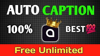 Best Free Ai Captions & Subtitles Generator App ✅ (Just 1 Click)