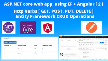 Create a Web API with ASP.NET Core || Test Web API endpoints using Postman || EF CRUD Operations