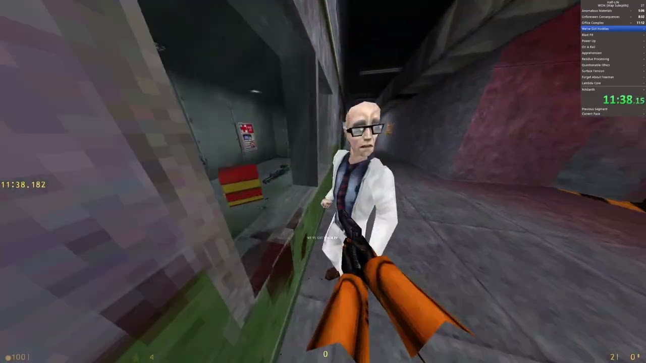 Half-Life - WON Scriptless speedrun (1:06:03:160)