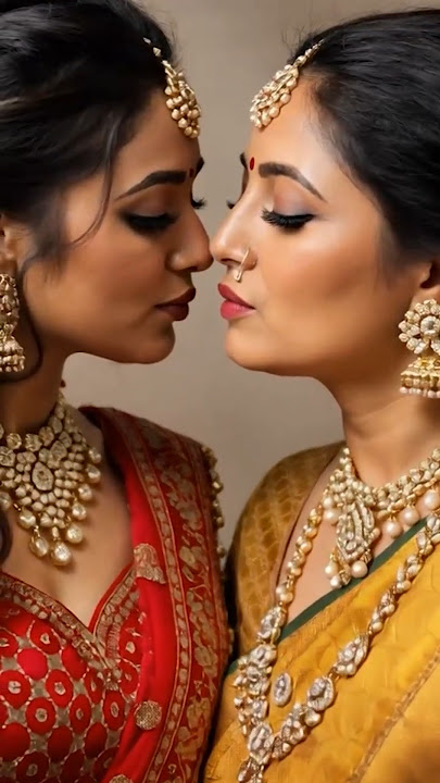 The Most Elegant Wedding Kiss #wedding #kissing #love #lesbian