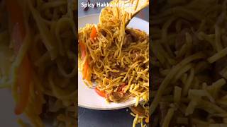 Spicy Chicken Hakka Noodles Hydrabad street food #shorts #shortsfeed #streetfood #noodles