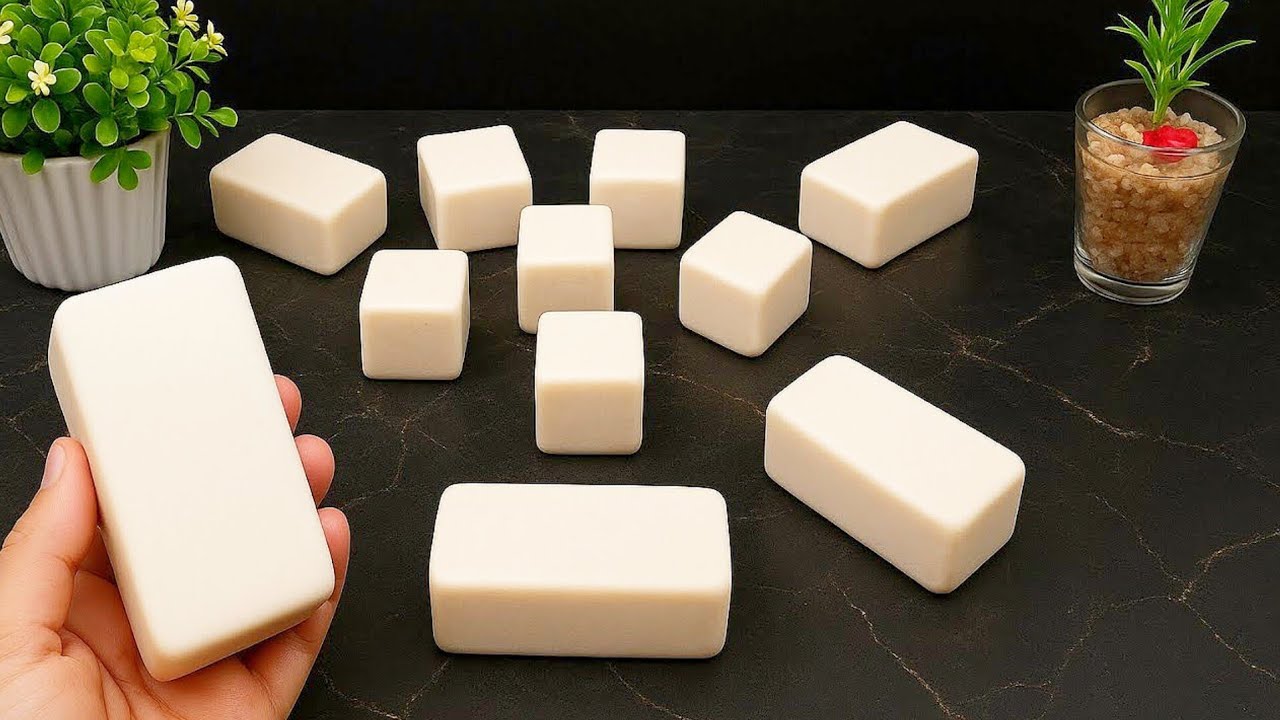 صابون زي الحجر❗نضافة عالية ورغوة ناعمة وريحة قوية وتوفير 👌🏻 