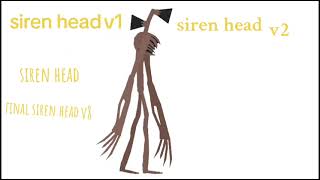 Siren Head Pack Old To New