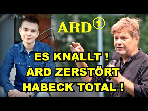 ES KNALLT! ARD ZERSTÖRT HABECK TOTAL!