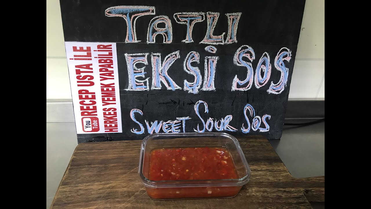 Tatlı Ekşi Sos Nasıl Yapılır / Tatlı Ekşi Sos Tarifi