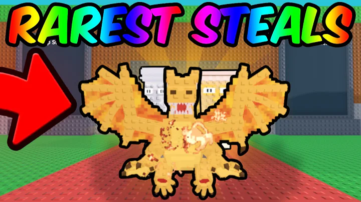 THE RAREST STEAL CLIPS IN STEAL A BRAINROT HISTORY!