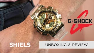 G-Shock GM110SG-9A Gold Watch - Unboxing & Quick Look