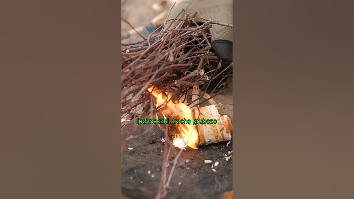 🔥 Rozpalanie ognia to podstawa survivalu – naucz się tego z ekspertem WAT 🔥 #WAT #ogień #survival