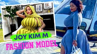 Joy Kim M Biography | Tanzanian fashion model, public figure