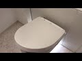 新しいトイレに嫌がらせされました。