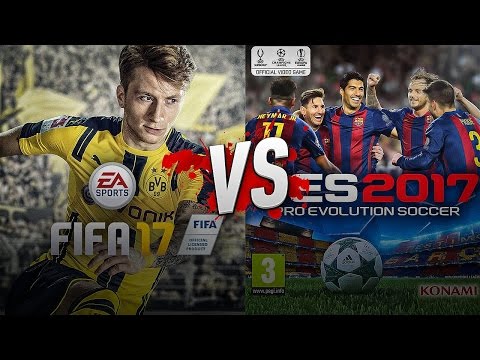 Video: Wat Te Kiezen FIFA 17 Of PES 17