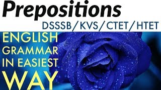 Preposition || HSSC/DSSSB/KVS/NVS/SSC Study material