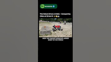 Fastest Wheeled-Legged Robot Ever! Autonomous Delivery Revolution 🤖🚀 #robotics #ai #tech #innovation