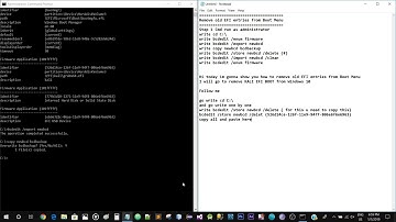 Remove old EFI entries from Boot Menu