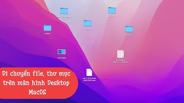 MacOS: Di chuyển file, thư mục trên màn hình Desktop