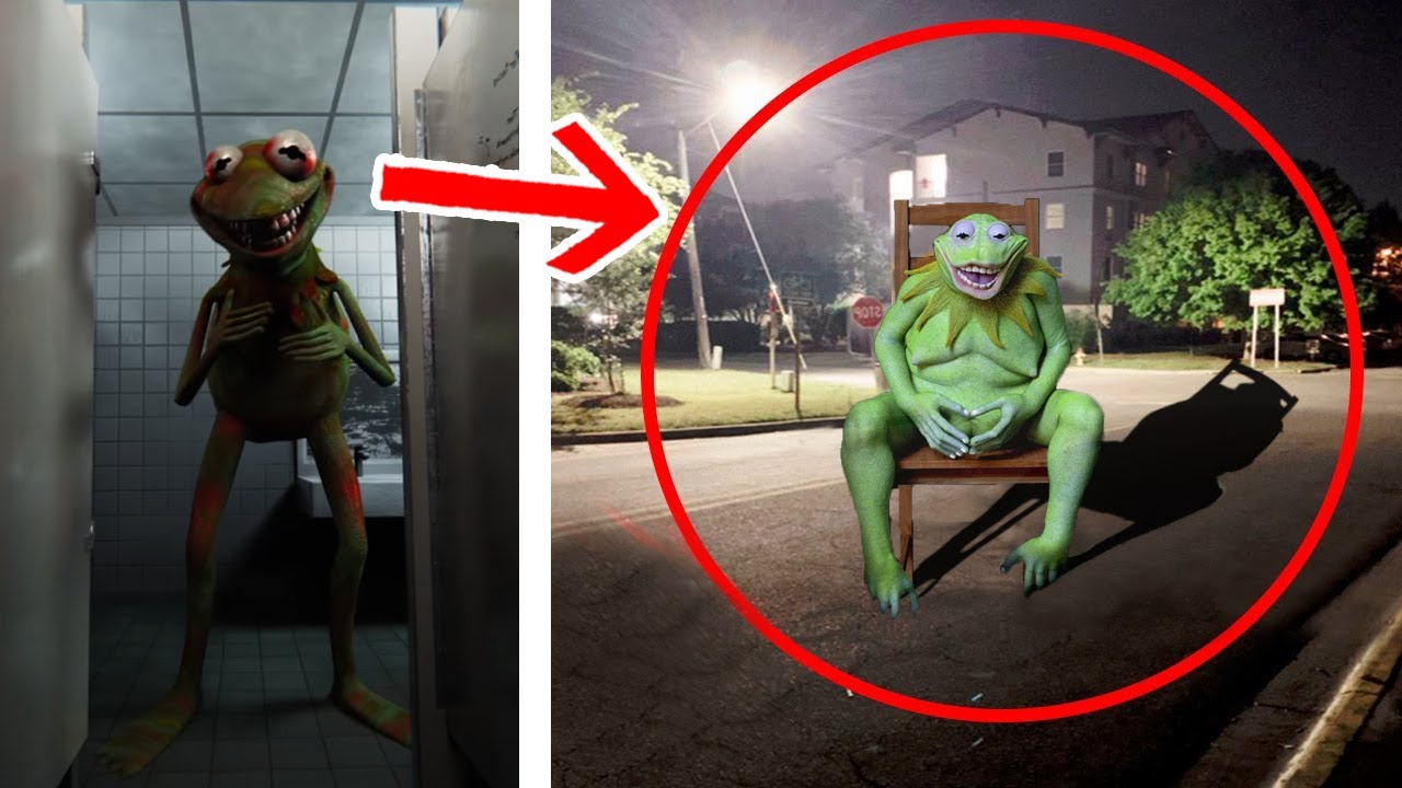 6 RANA RENE Reales Captados en Camara - KERMIT - YouTube