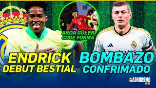 ENDRICK será un CRACK en el REAL MADRID  ARDA GÜLER buenas NOTICIAS  BOMBAZO CONFIRMADO!