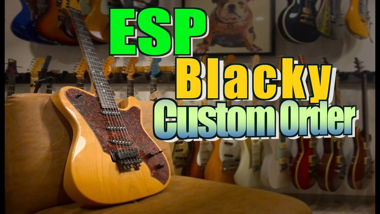 Watch 【試奏】ESP Blacky CustomOrder on YouTube Watch 【試奏】ESP Blacky CustomOrder on YouTube