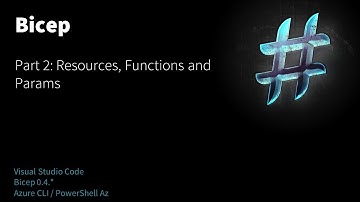 Bicep Part 2: Deploying a storage account