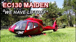 Scale RC Helicopter Build  Roban EC130 800 Maiden Flight.