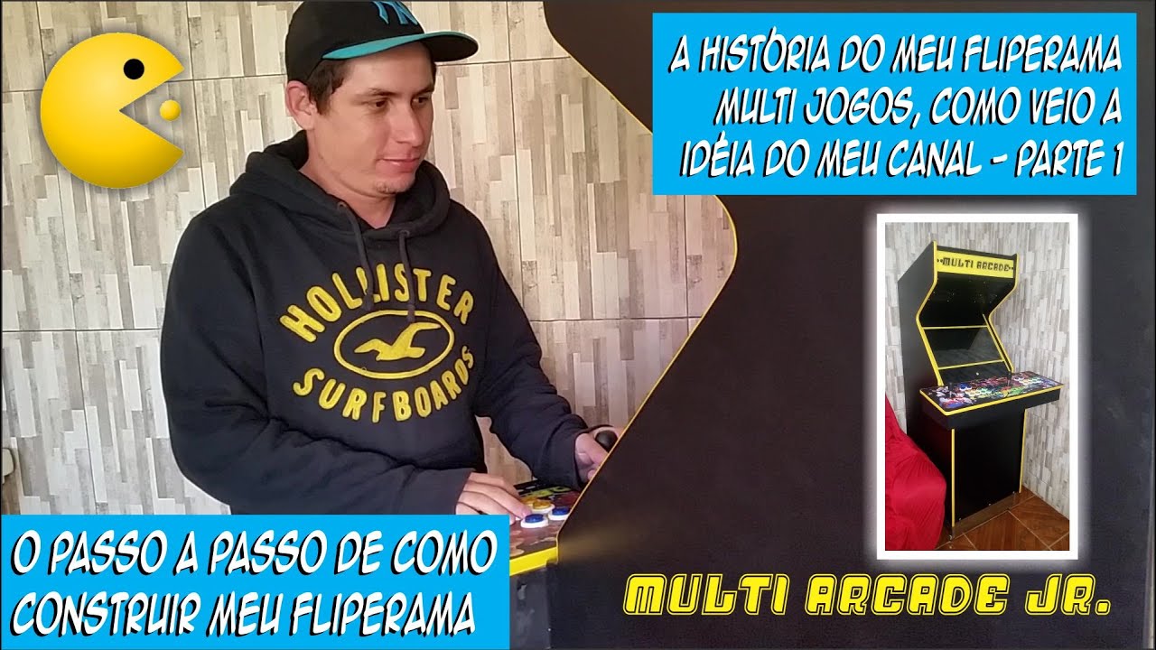 Jogue games antigos de Arcade com o GT Game Master