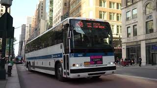 MTA NYCT: 2011 Prevost X3-45 2408 On The X38 To Coney Island @ W 40th St & 5 Ave