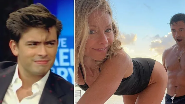 Kelly Ripas Son REACTS to Her Cheeky Instagram Posts