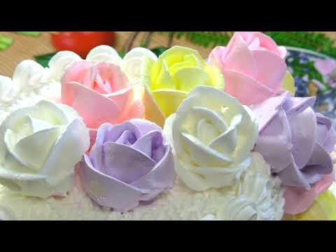 როგორ უნდა დააყენოს ვარდები ტორტი