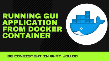 How to launch GUI application from Docker