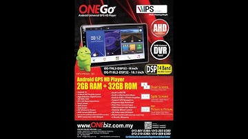 Onego Android GPS HD Player - OG-T10L2-DSP32