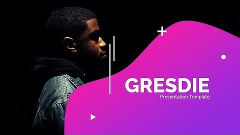 Gresdie - Gradient Abstract Powerpoint Template