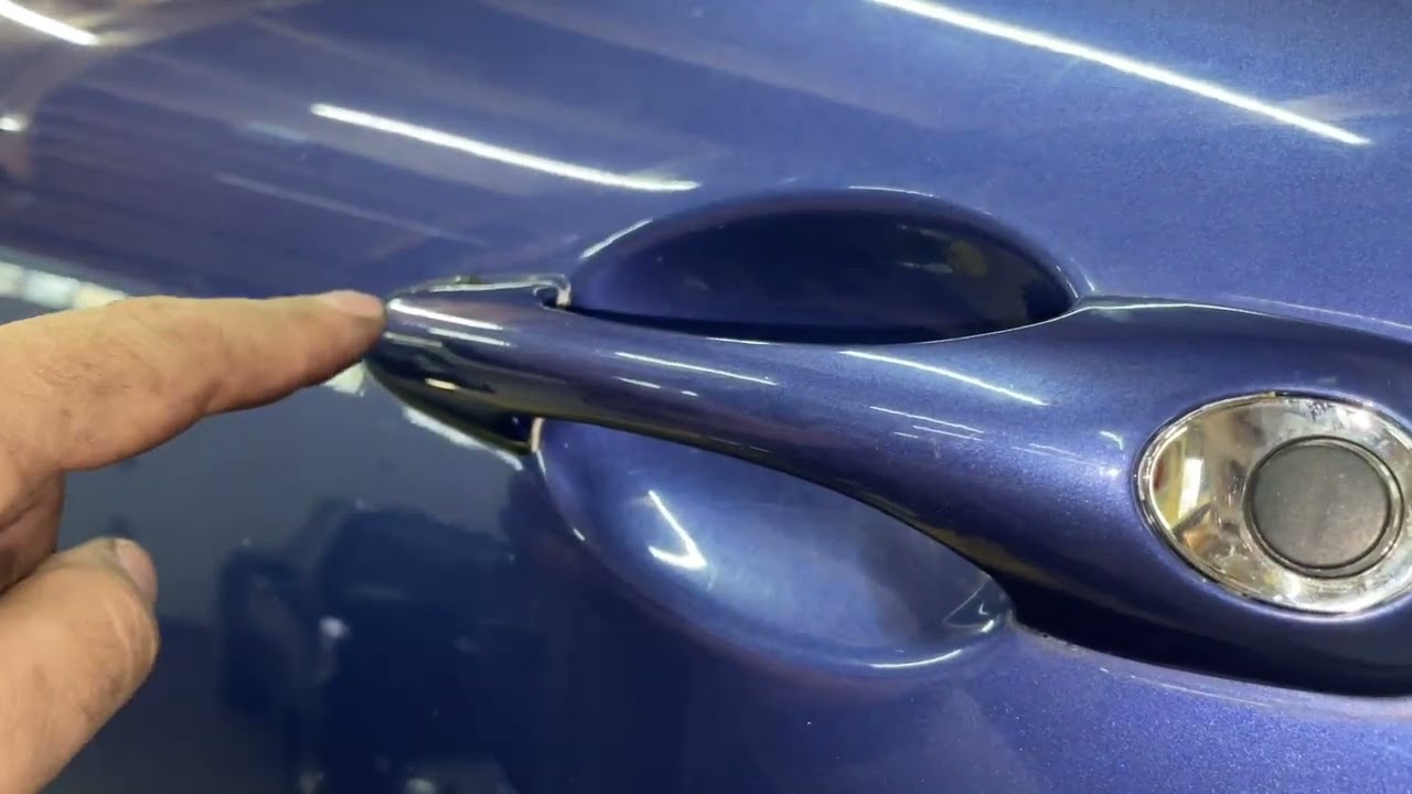 Porsche 993 - Replacing door handle gasket