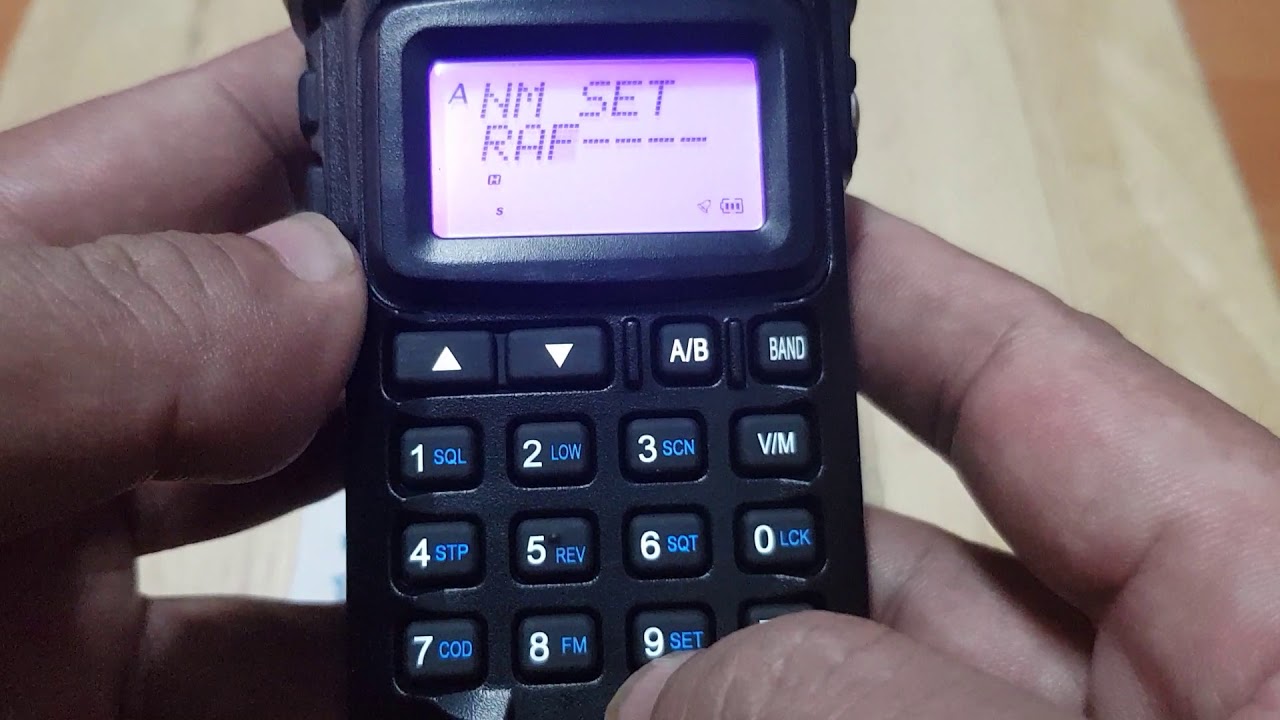 วิธีตั้งความถี่เป็นชื่อ  Icom UV86