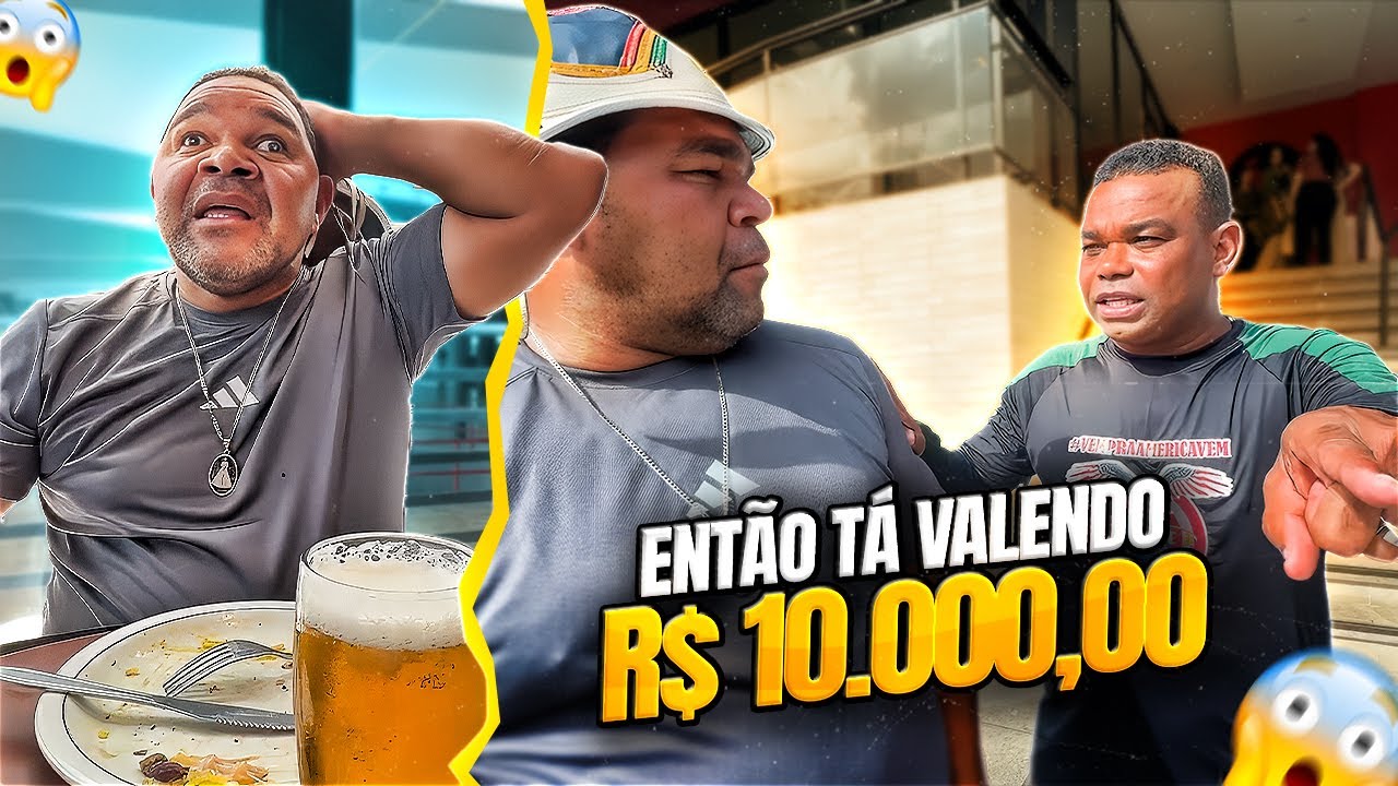 GALO CEGO ENTROU EM UMA LATADA E APOSTOU 10 MIL REAIS 🤣🤣 | GALO CEGO