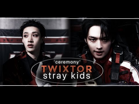4k」 stray kids 'CEREMONY m/v' twixtor clips - YouTube