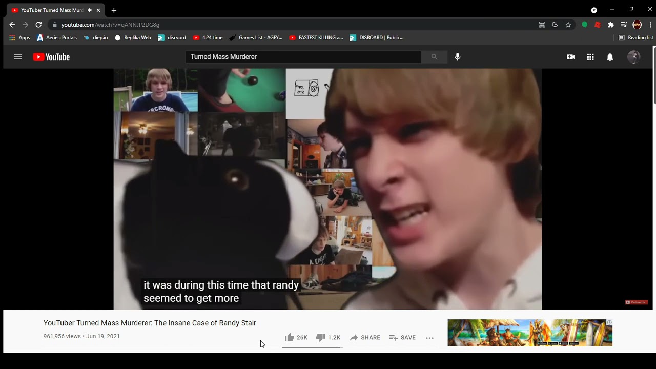 bossatrosh reacts to "The Insane Case of Randy Stair'"