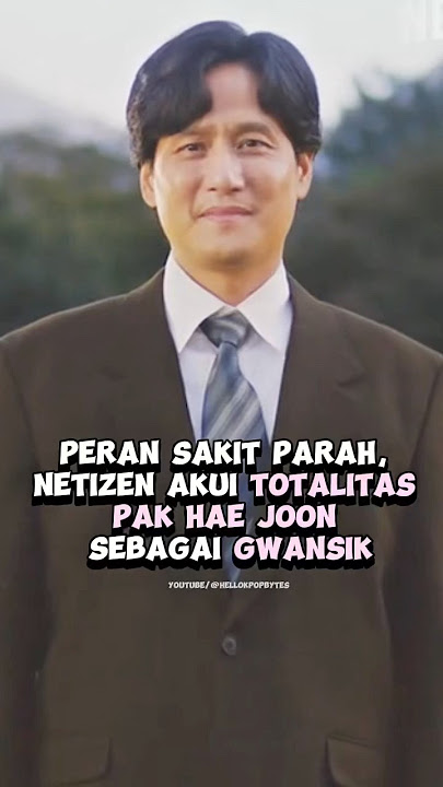Peran sakit parah, netizen akui totalitas Park Hae Joon sebagai Gwansik #kpop #shorts
