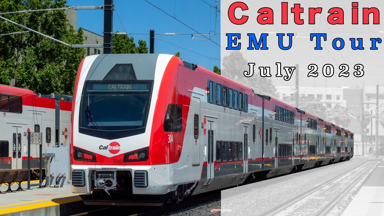 [𝟰𝗞] Caltrain EMU Tour - YouTube