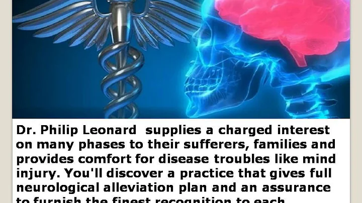 {Latest} Dr. Philip Leonard - know the things appr...