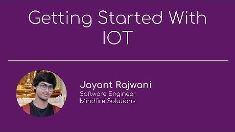 Getting Started with IOT using Arduino and NodeMCU