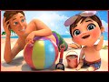 Diversión bajo el Sol  |cancion infantil | cancion de bebe | Banana Cartoon