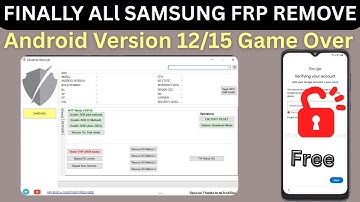 New Method ✔ Samsung FRP Lock Remoe 2025 New Tool / All Samsung FRP Lock Bypass Free