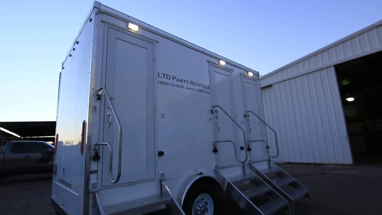 LTD 3 Stall Zenith Restroom Trailer