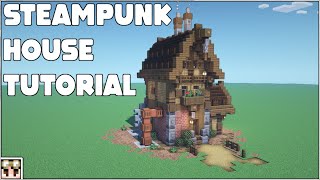Minecraft Steampunk Survival House  Tutorial