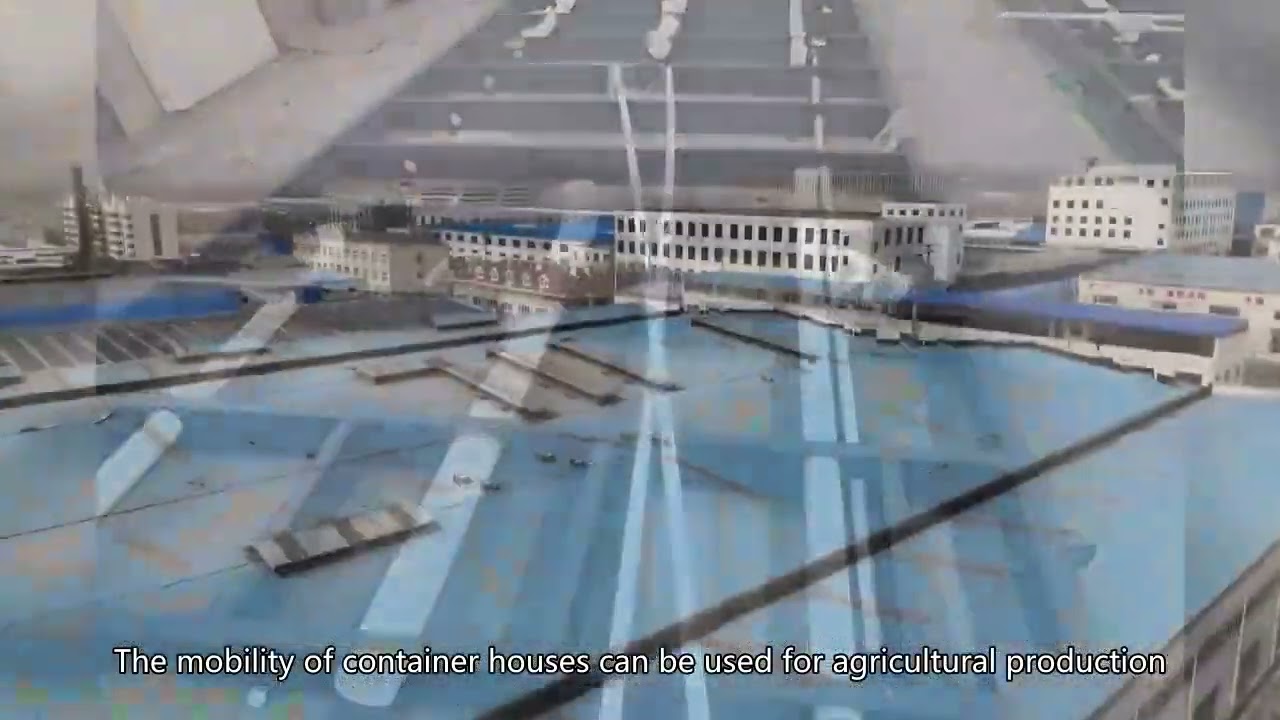 Application of container house in agricultural production